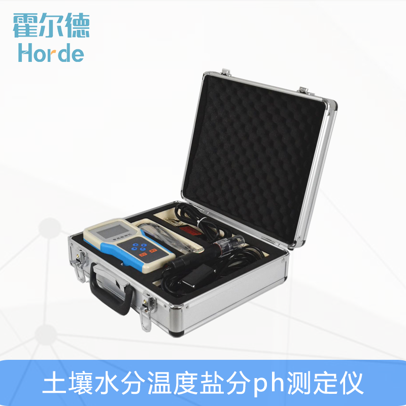 要了解土壤墑情狀況，用土壤水分溫度鹽分PH測(cè)定儀